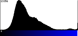 Blue Histogram