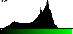 Green Histogram