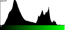 Green Histogram