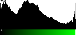 Green Histogram