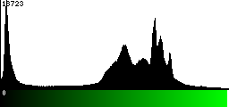 Green Histogram