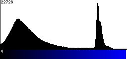 Blue Histogram