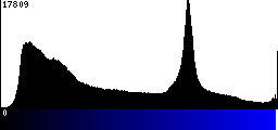 Blue Histogram