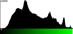 Green Histogram