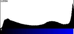 Blue Histogram