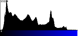 Blue Histogram