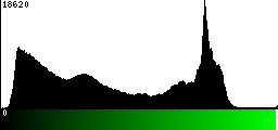 Green Histogram