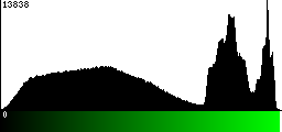 Green Histogram