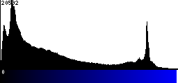 Blue Histogram