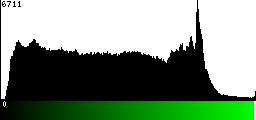 Green Histogram