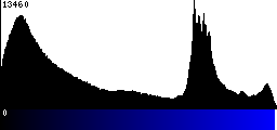 Blue Histogram