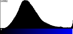 Blue Histogram