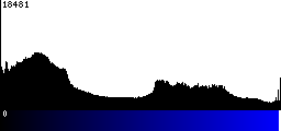 Blue Histogram