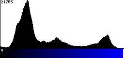 Blue Histogram