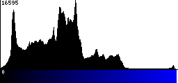 Blue Histogram