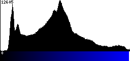 Blue Histogram