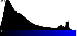 Blue Histogram