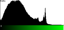 Green Histogram