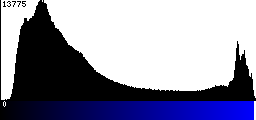 Blue Histogram