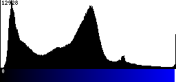 Blue Histogram