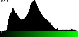 Green Histogram