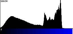 Blue Histogram