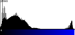 Blue Histogram