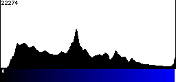 Blue Histogram