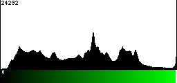 Green Histogram