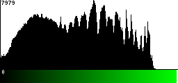 Green Histogram