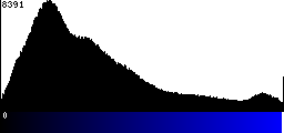 Blue Histogram