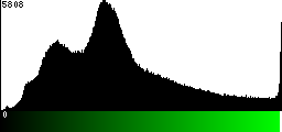 Green Histogram