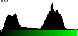 Green Histogram