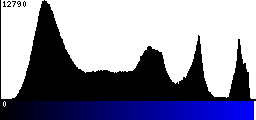 Blue Histogram