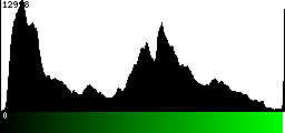 Green Histogram