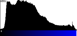 Blue Histogram