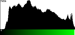 Green Histogram