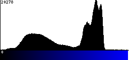 Blue Histogram