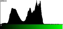 Green Histogram