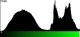 Green Histogram