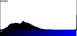 Blue Histogram