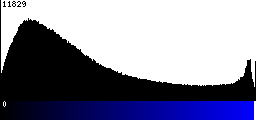 Blue Histogram