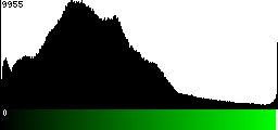 Green Histogram