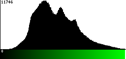 Green Histogram