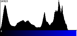 Blue Histogram