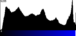 Blue Histogram