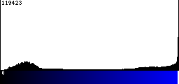 Blue Histogram