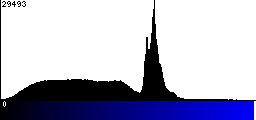 Blue Histogram