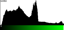 Green Histogram