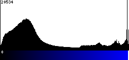 Blue Histogram